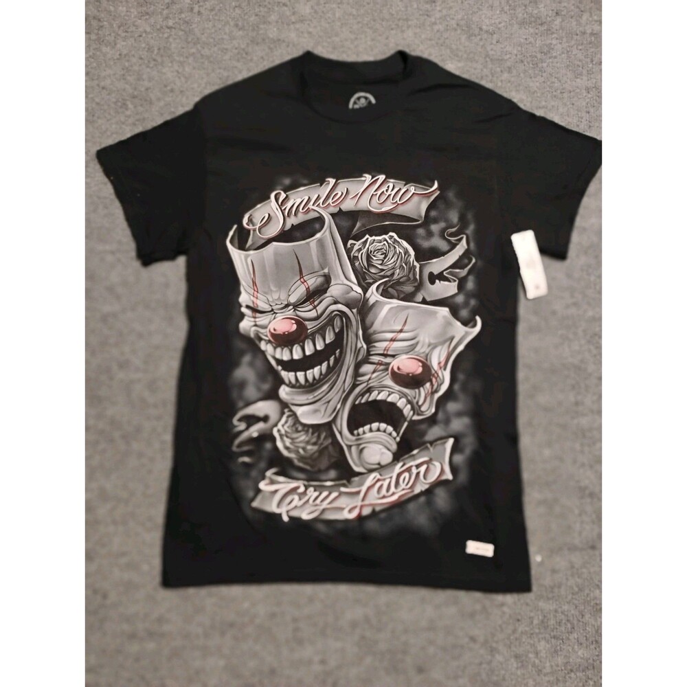 Dom Life Till Death Skull Graphic T Shirt Black Streetwear Adult Size S